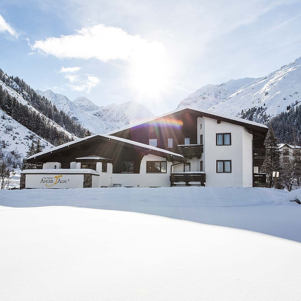 Die Natur Residenz Anger Alm im Winter