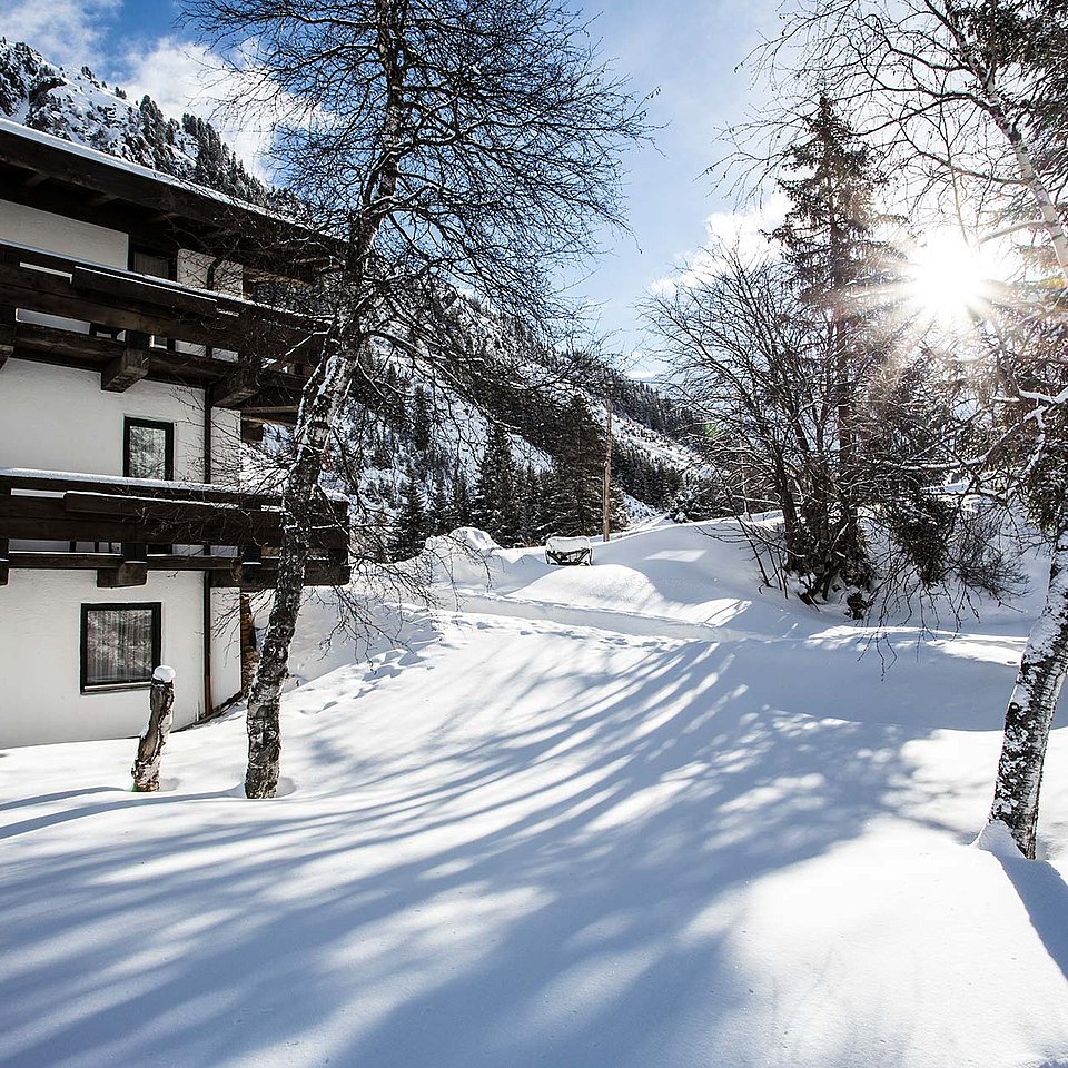 Die Natur Residenz Anger Alm im Winter