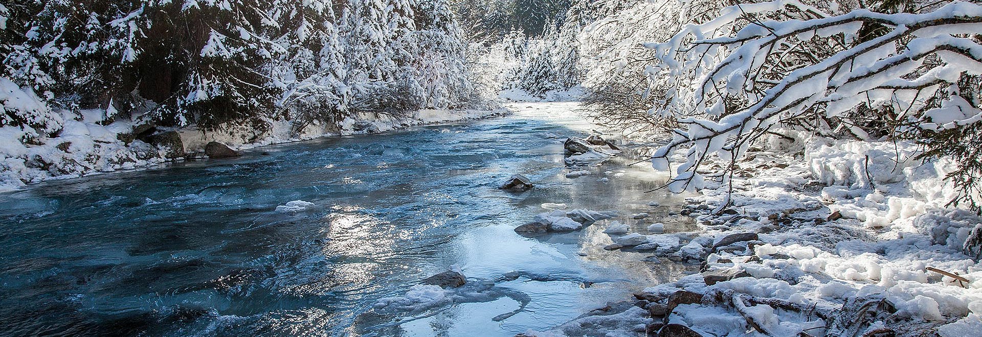 Winterlandschaft in St. Leonhard