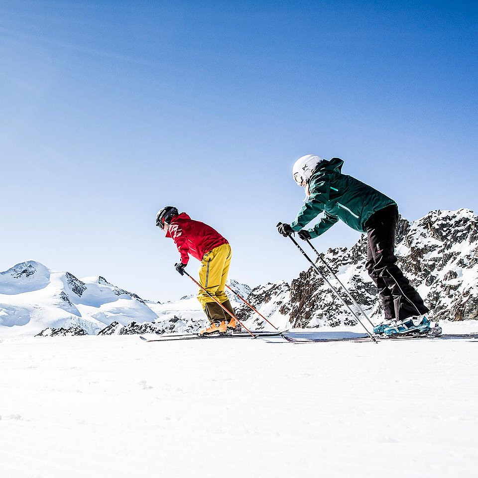 Skifahren im Pitztal